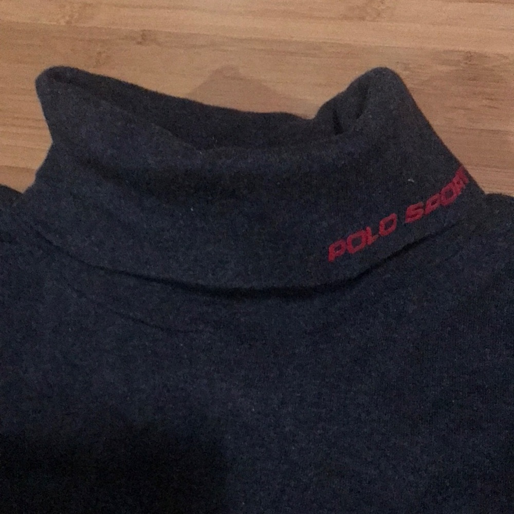 90s Vintage Ralph Lauren Polo turtle neck long sleeve shirt